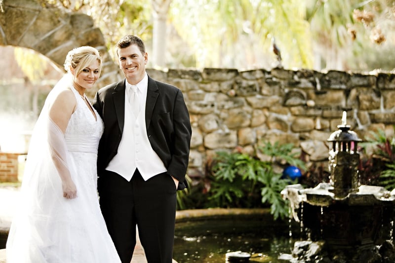 Groom in Classic Tuxedo
