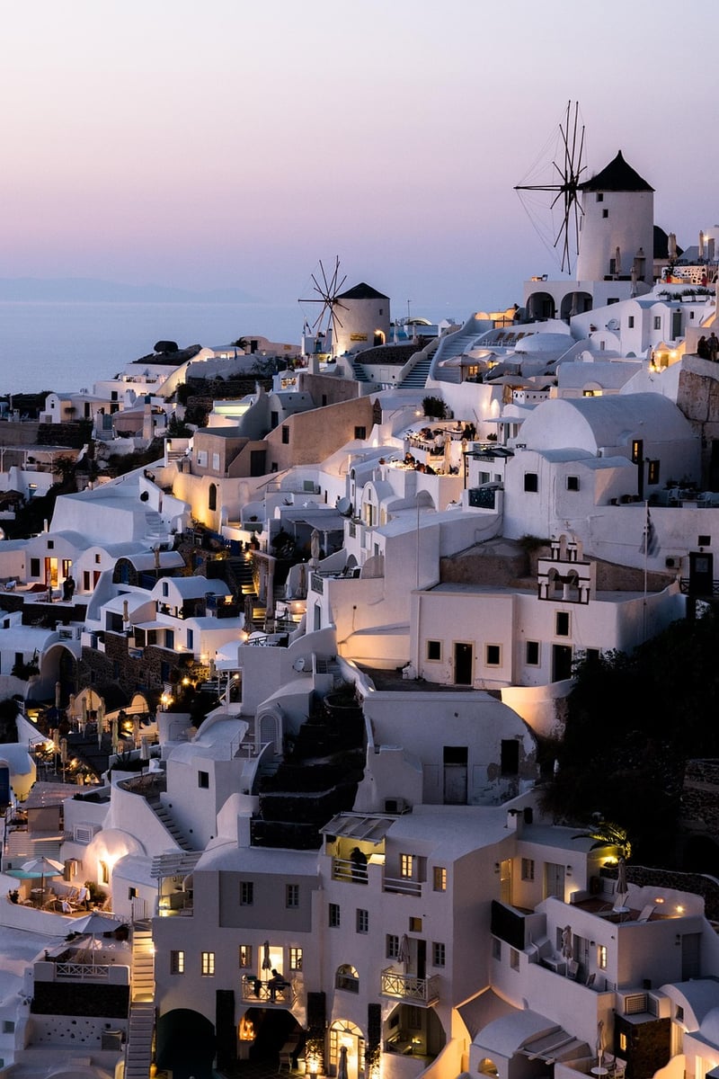Santorini, Greece Sunset